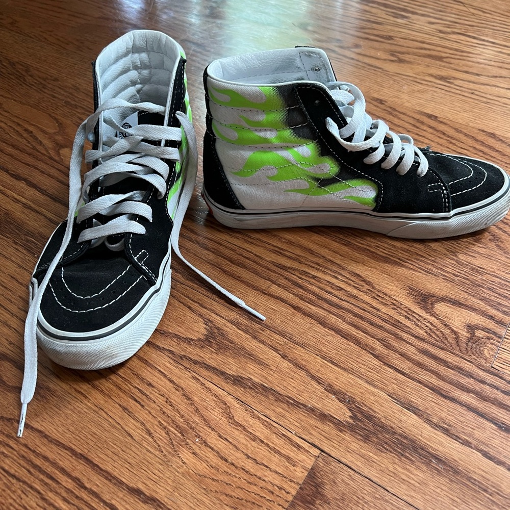 Vans limited edition Sk-8 hi-tops, size 8
